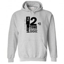 2 Tone Records Unisex Kids and Adults Pullover Hoodie for Music Lovers									 									 									